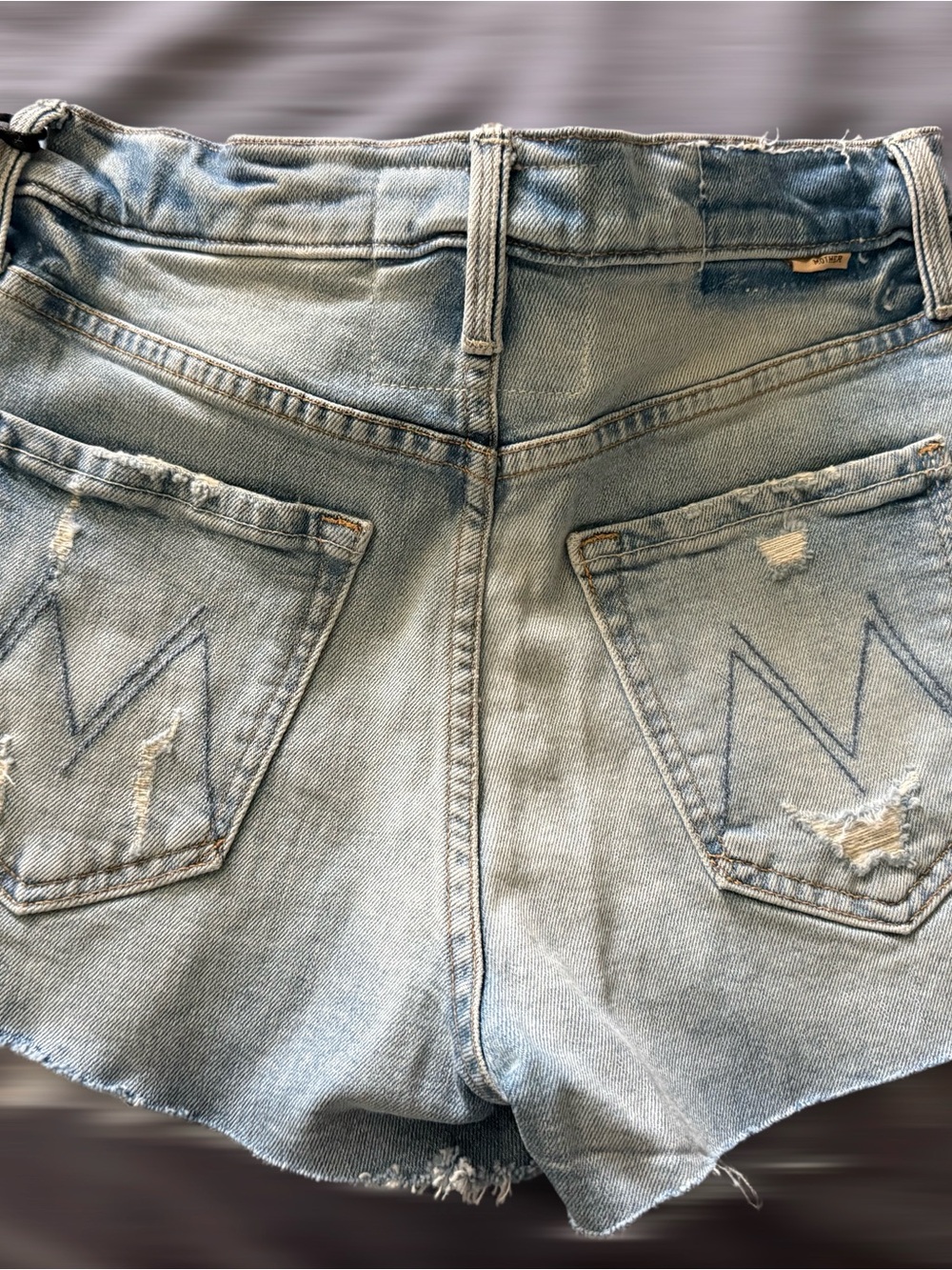 MOTHER True Confessions- Size 25 Denim Cutoff Shorts - Picture 8 of 8